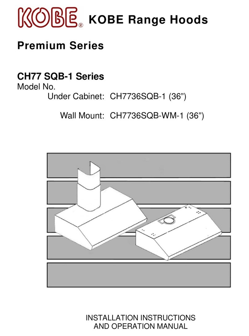 KOBE CH77 SQB-1 Series Troubleshooting guide