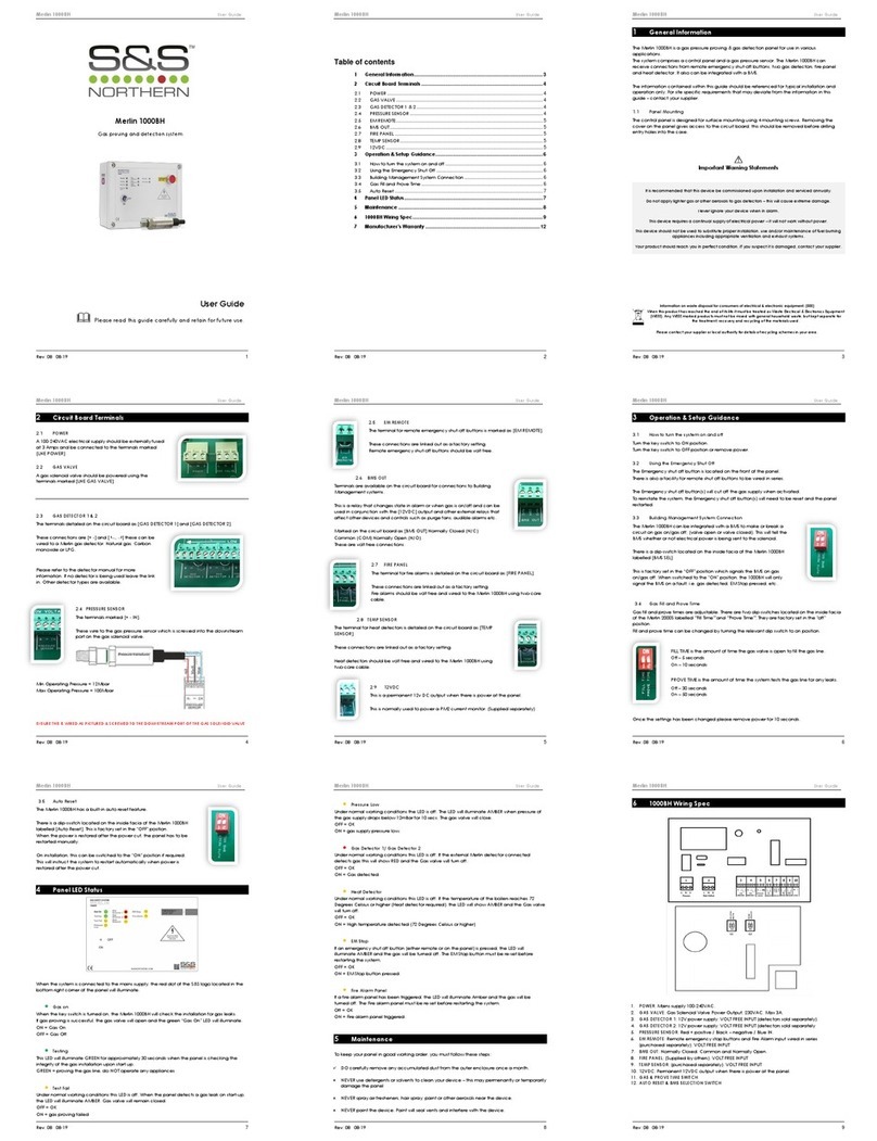 S&S Northern Merlin 1000BH user guide