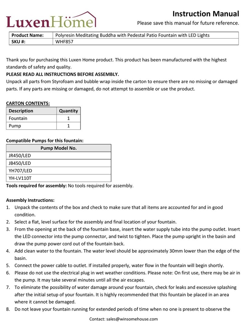 LuxenHome WHF857 User manual