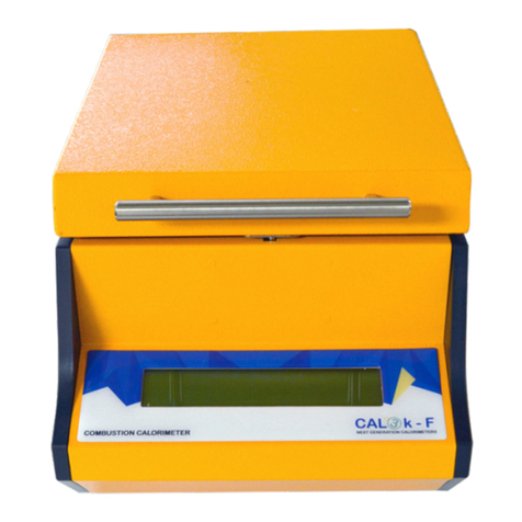 DDS Calorimeters CAL3K 3K-F installation guide
