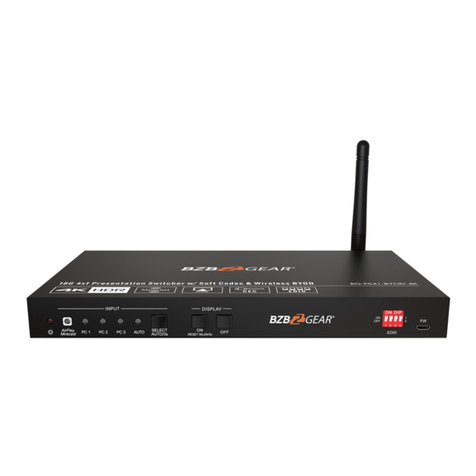 BZB Gear BG-PS41-BYOD-4K-B user manual