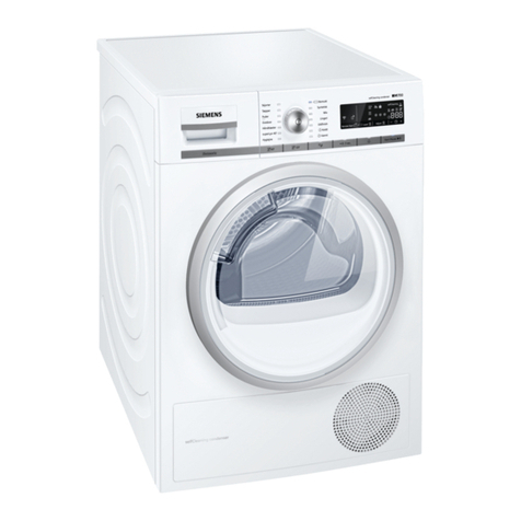 Siemens WT4HW569DN Installation and operating instructions