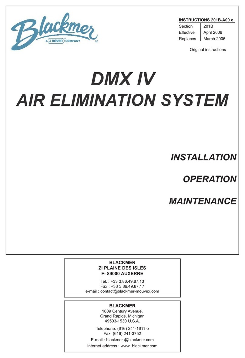Dover Blackmer DMX IV manual