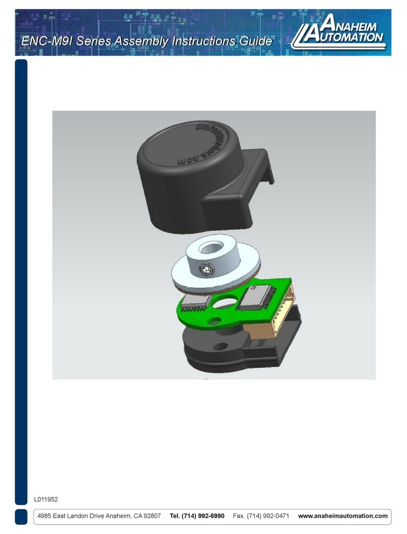 Anaheim Automation ENC-M9I Series User manual