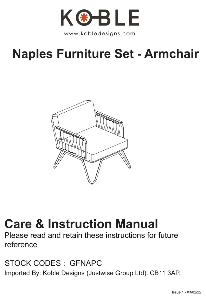 KOBLE Naples GFNAPC Manual KOBLE Naples GFNAPC Manual