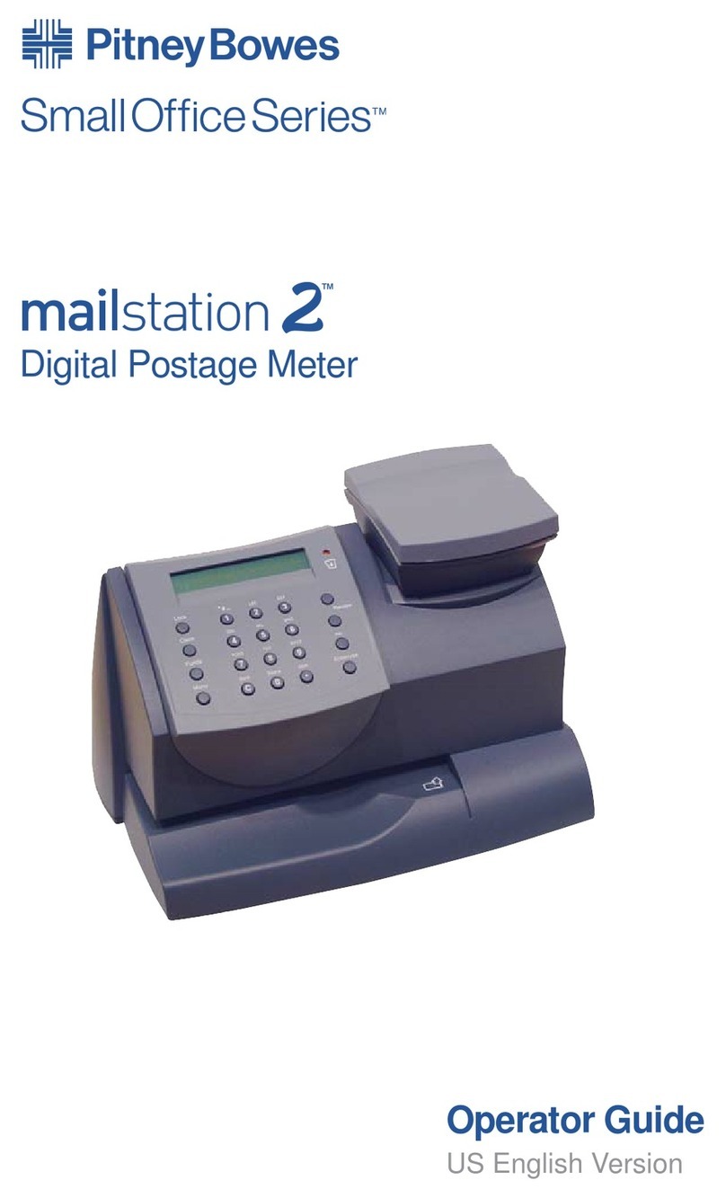 Pitney Bowes Small Office Series Operator's guide