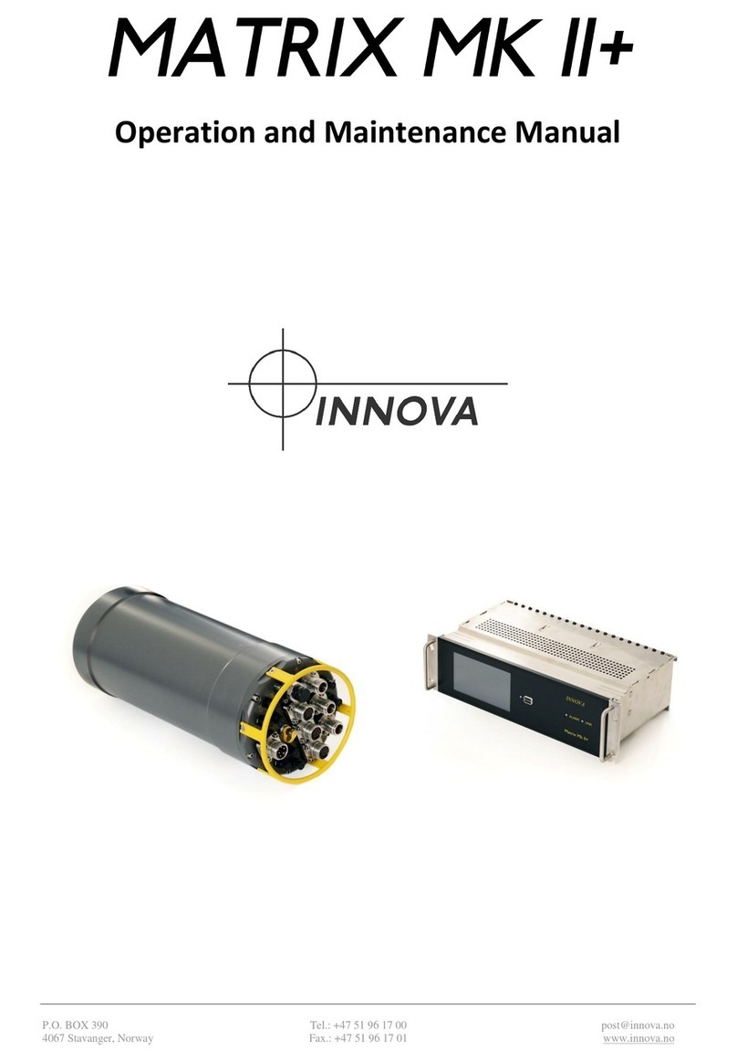 Innova MATRIX MK II+ Operation and maintenance manual