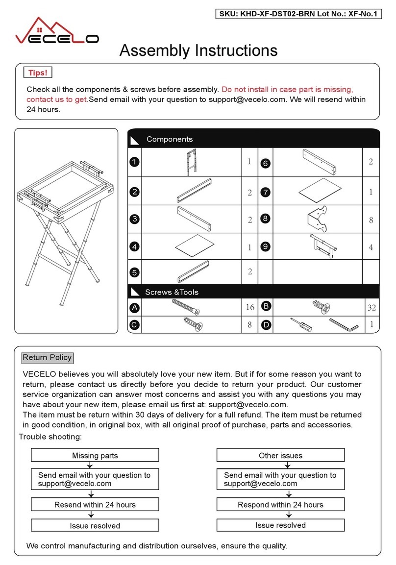 VECELO KHD-XF-DST02-BRN User manual VECELO KHD-XF-DST02-BRN User manual