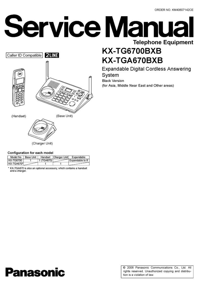 Panasonic KX-TG6700BXB User manual
