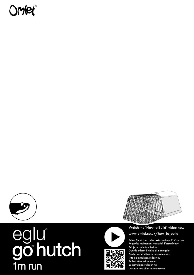 Omlet eglu go hutch 1m run User manual