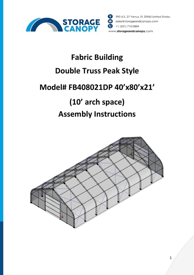 Storage Canopy FB408021DP User manual Storage Canopy FB408021DP User manual