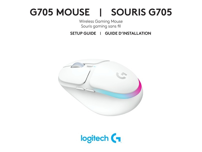 Logitech G G705 Setup guide
