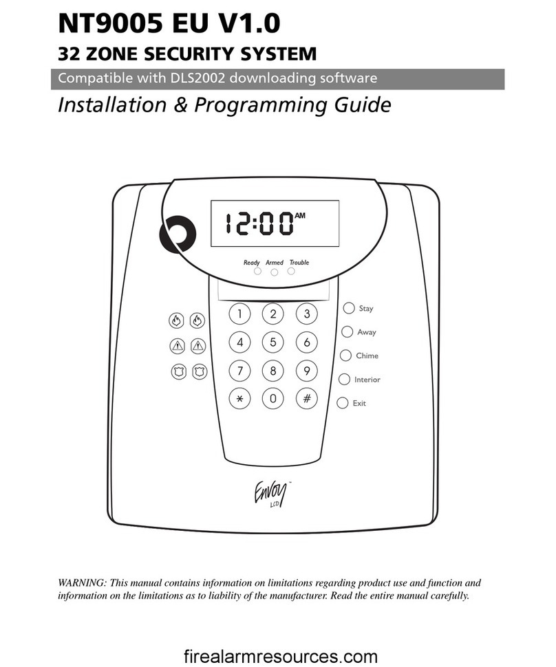 DSC Envoy NT9005EU Installation & programming guide