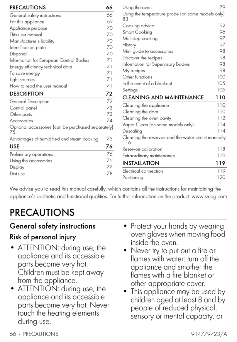 Smeg SO6104S4PN User manual