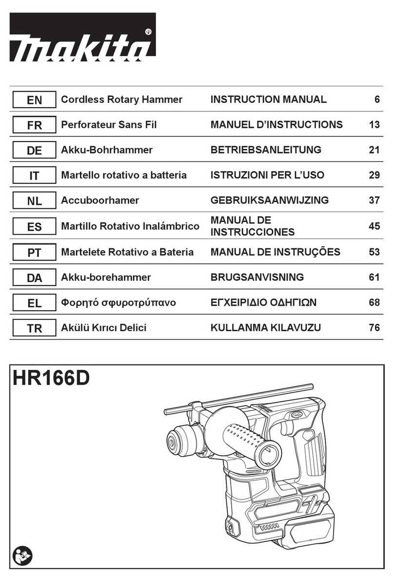 Makita HR166DSMJ User manual