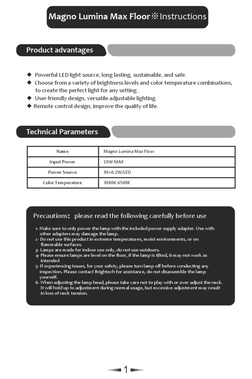 Eschenbach Magno Lumina Max Floor instructions