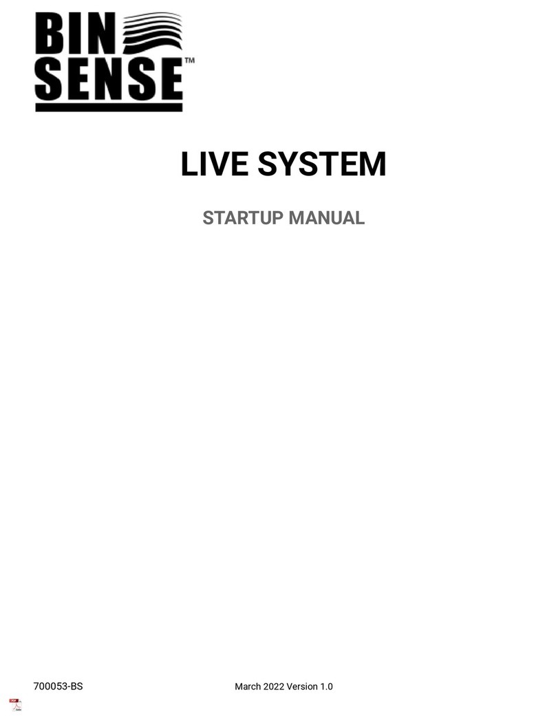 IntraGrain BIN-SENSE 2AUTY-106103RU-V06 Startup manual