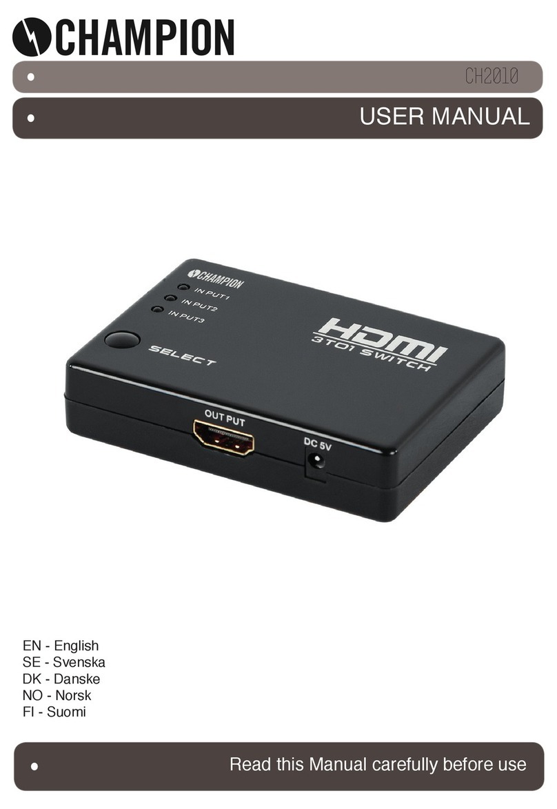 Champion CH2010 user manual