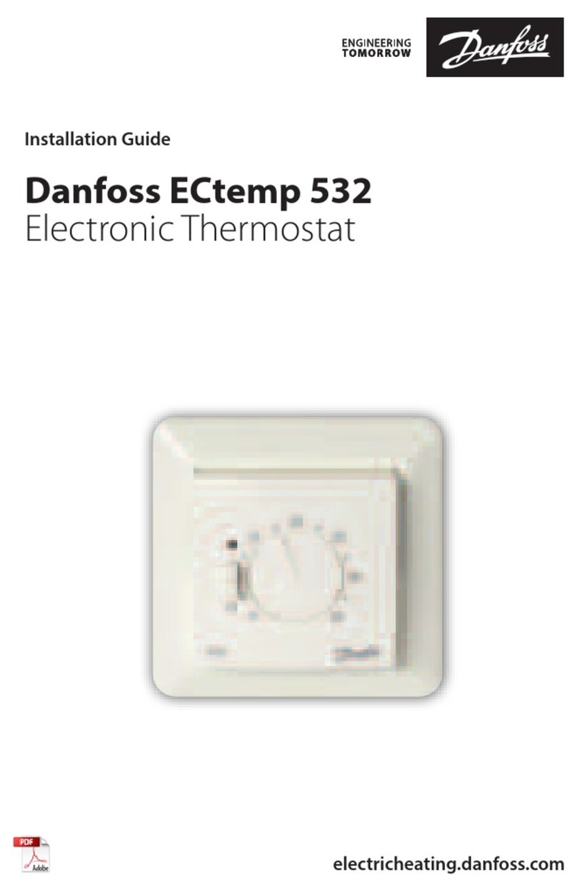 Danfoss ECtemp 532 User manual