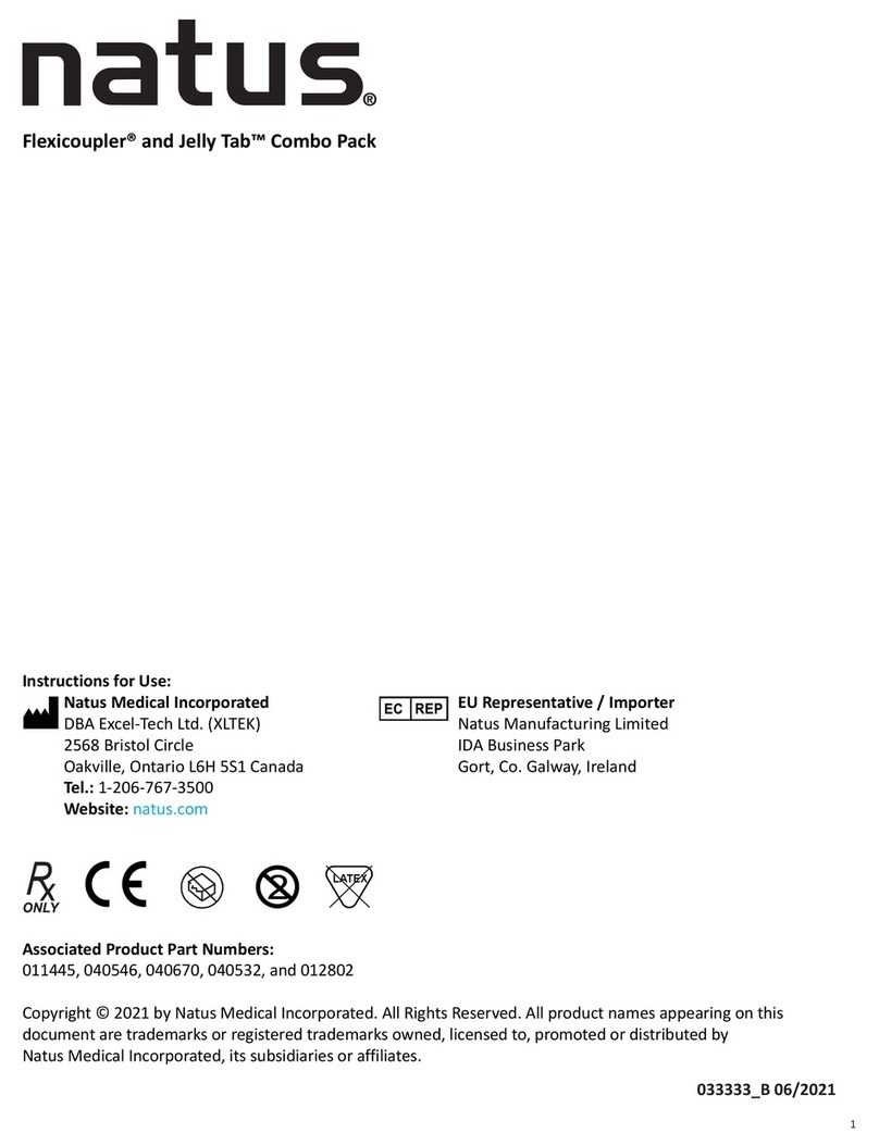 natus Flexicoupler 011445 User manual