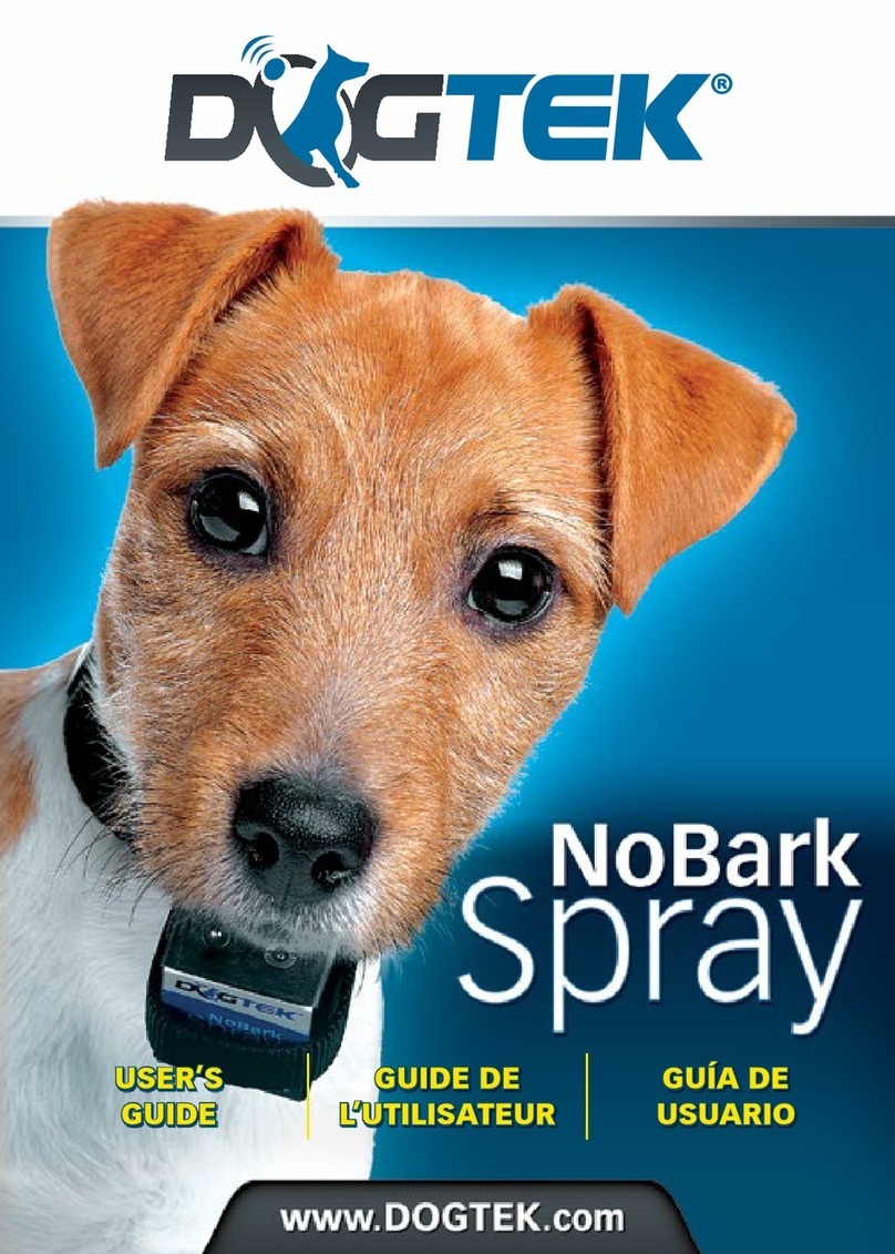 Dogtek NoBark Spray user guide