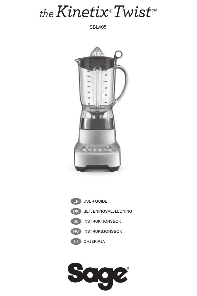 Sage the Kinetix Twist SBL405 user guide