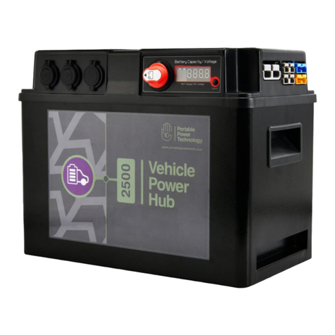 Portable Power Technology Vehicle Power Hub 1300 User manual