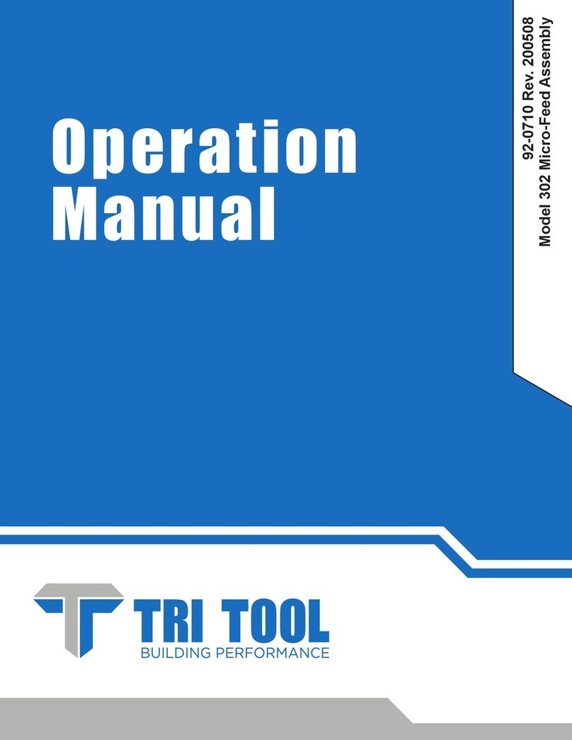 TRI tool 302 User manual TRI tool 302 User manual