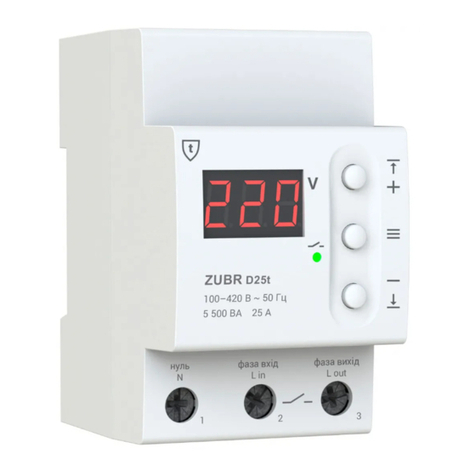 Zubr D25t Installation and Operation Manua