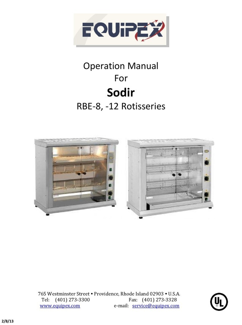 Equipex SODIR RBE-8 User manual