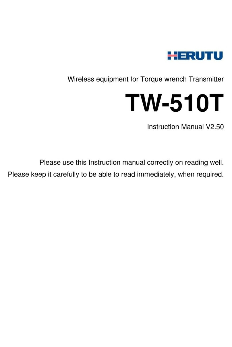 Herutu TW-510T instruction manual