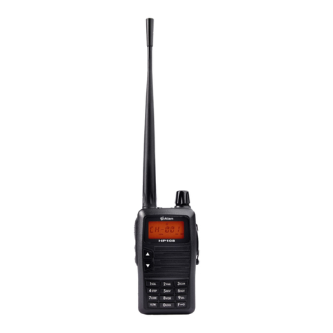 Alan HP108/408 User manual