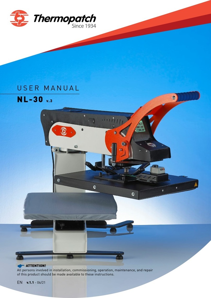 Thermopatch NL-30 user manual