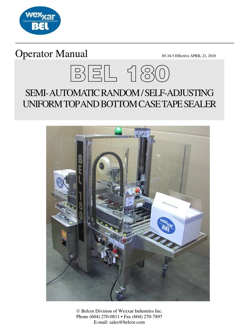Wexxar BEL 180 Operator's manual