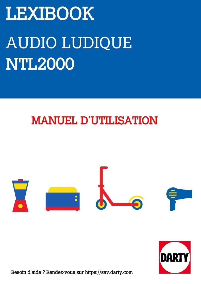 LEXIBOOK NTL2000 instruction manual