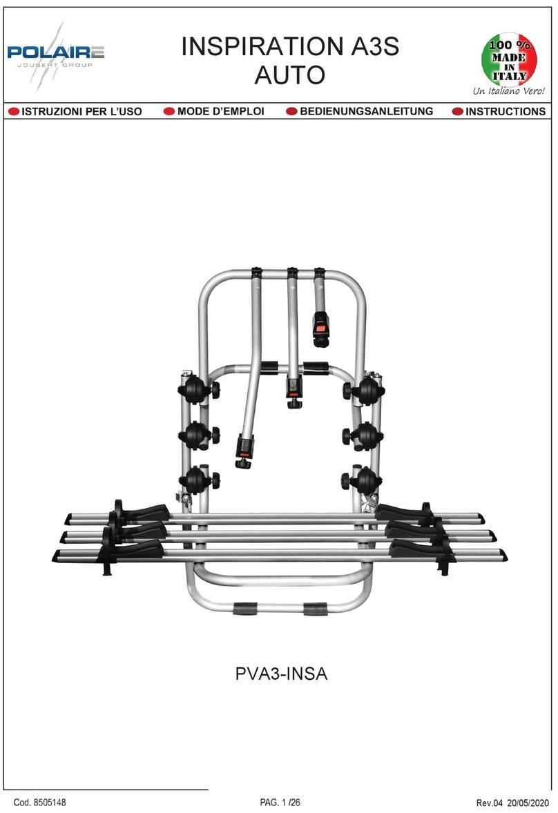 Polaire INSPIRATION A3S AUTO instructions