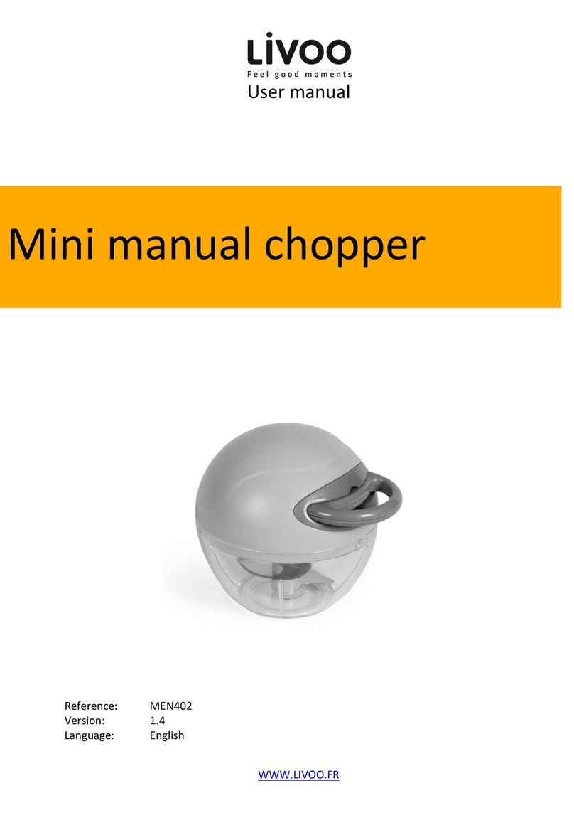 Livoo MEN402 user manual