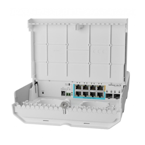 MikroTik netPower Lite 7R User manual