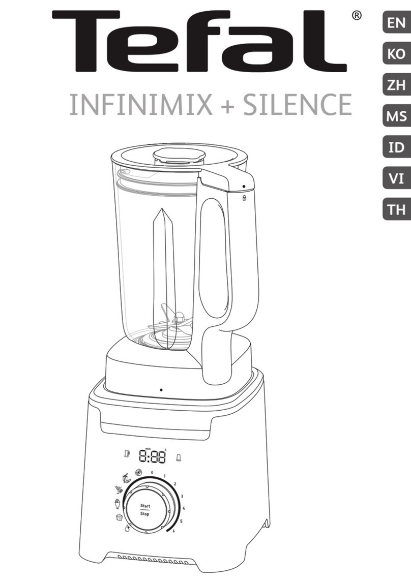 TEFAL INFINIMIX+SILENCE BL94H manual