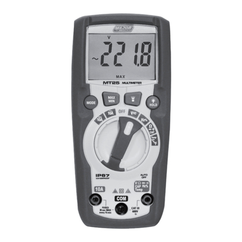 Major tech MT25 User manual
