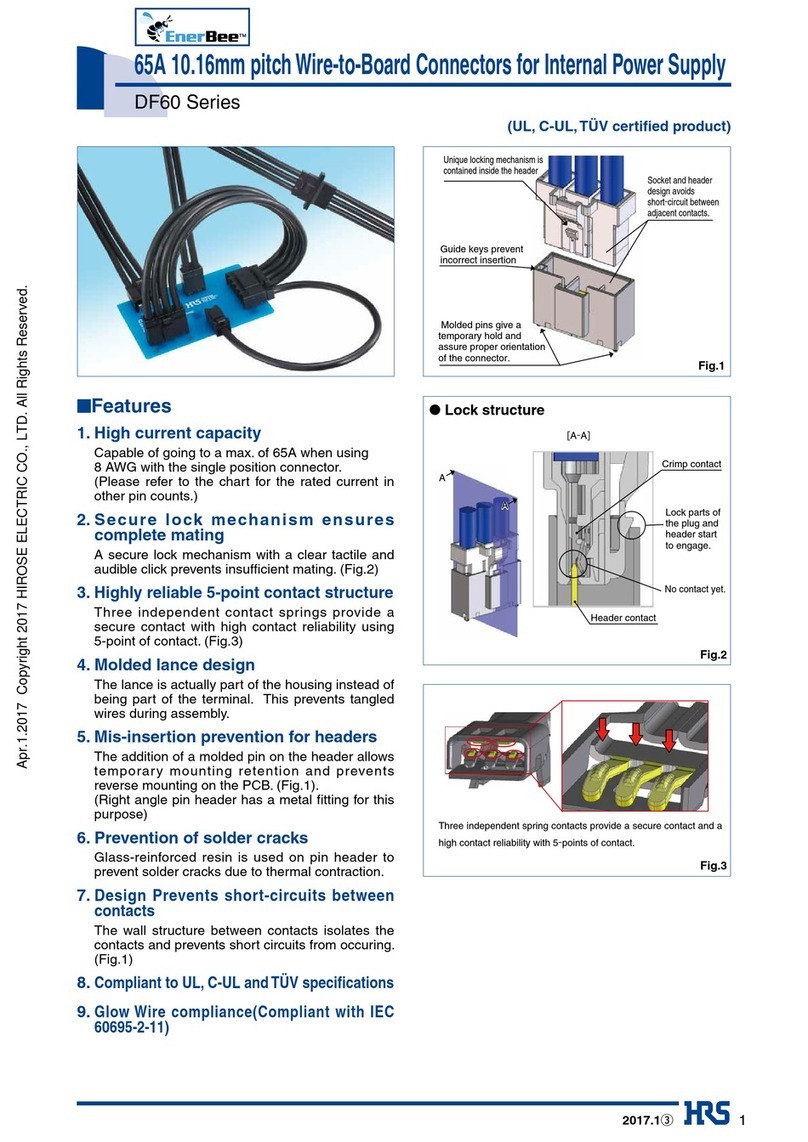 Hirose EnerBee DF60 Series manual