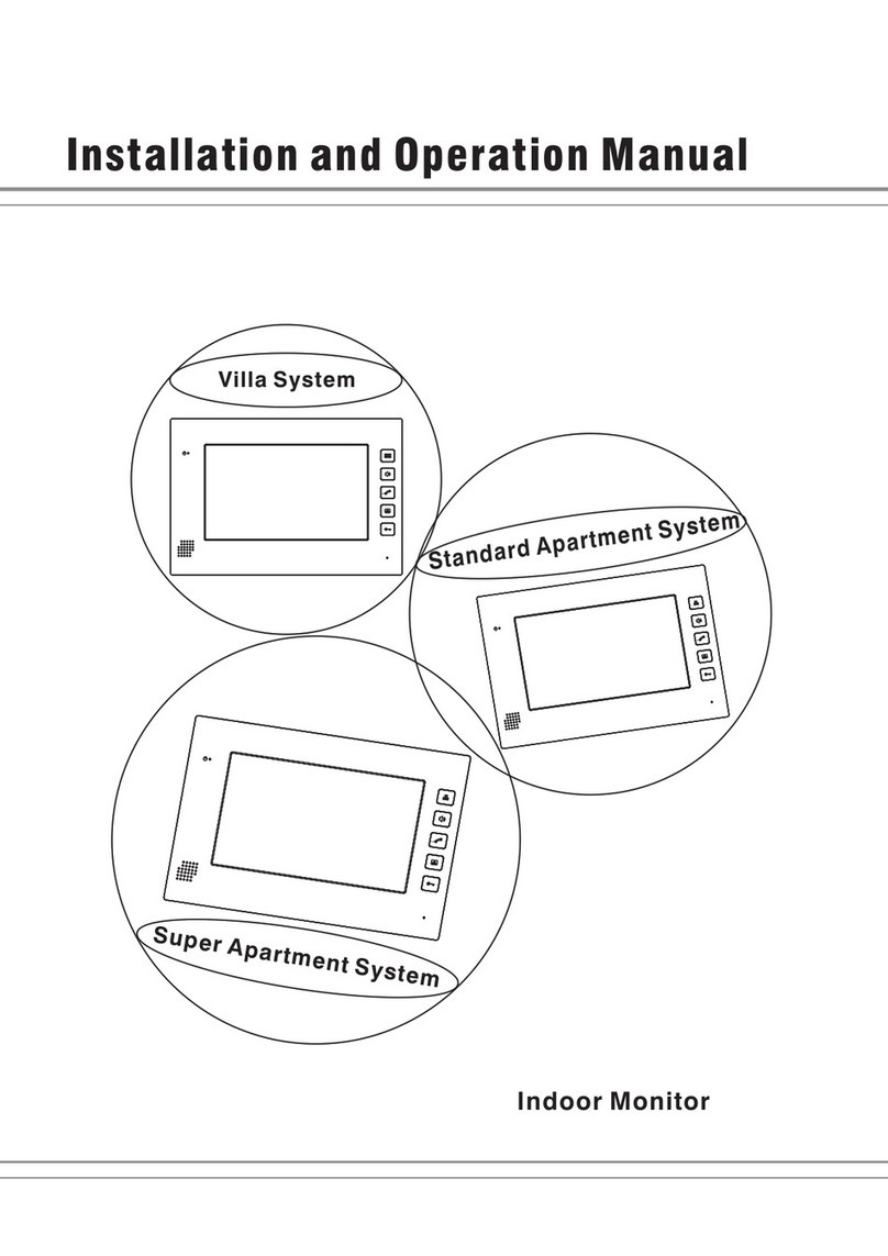 Dnake 302 Series User manual Dnake 302 Series User manual