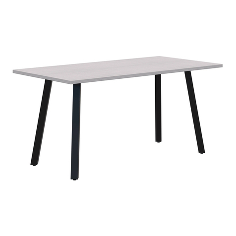 Accent Modella II Table Assembly instructions Accent Modella II Table Assembly instructions