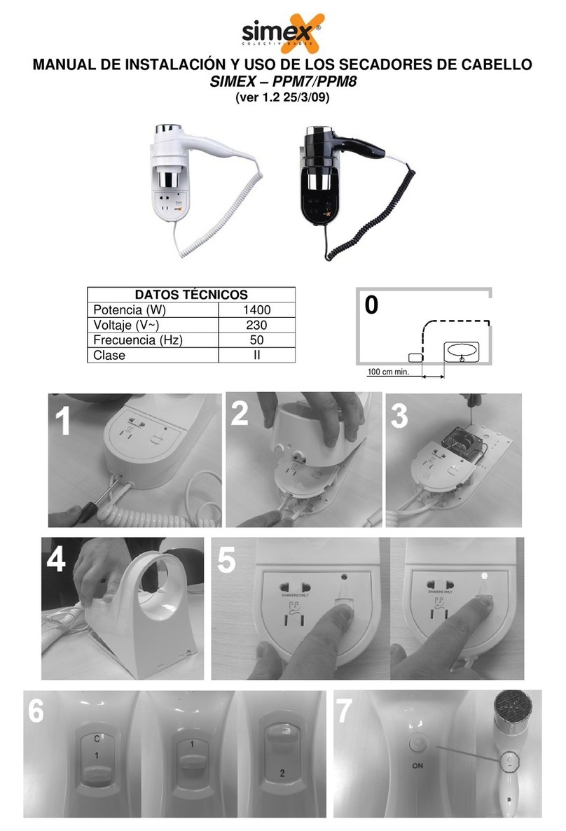 Simex PPM7 Installation and user manual