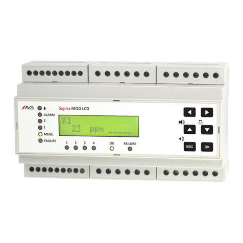 Atest Gaz Sigma MOD LED User manual