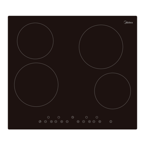 Midea MC-HF605 Specification sheet Midea MC-HF605 Specification sheet