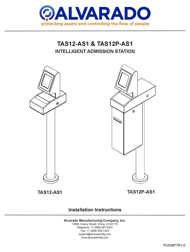 Alvarado TAS12-AS1 User manual