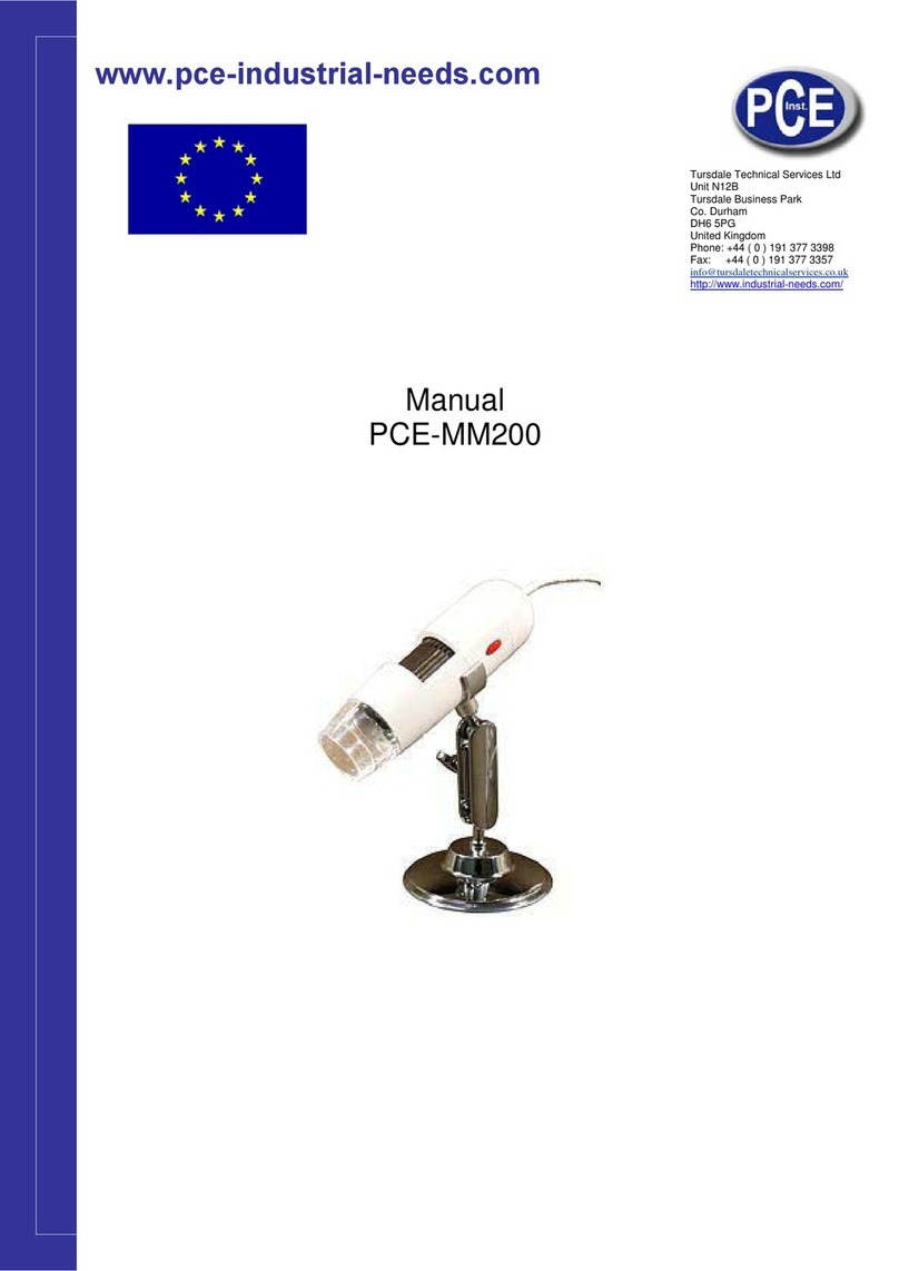 PCE Health and Fitness PCE-MM200 manual