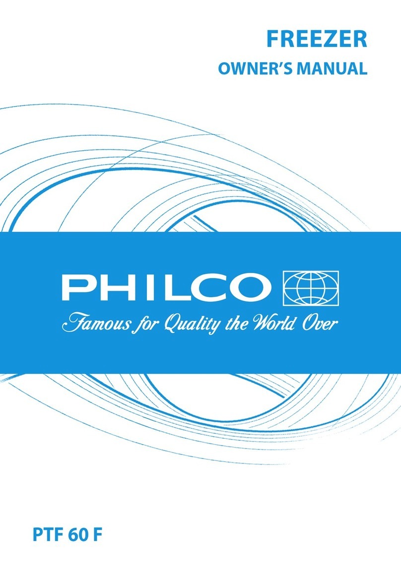 Philco PTF 60 F owner's manual