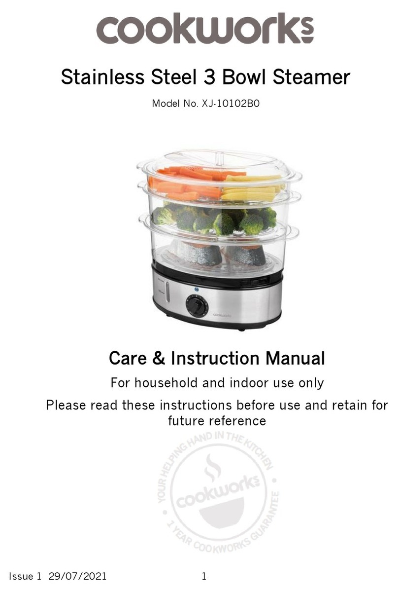 Cookworks XJ-10102B0 Manual